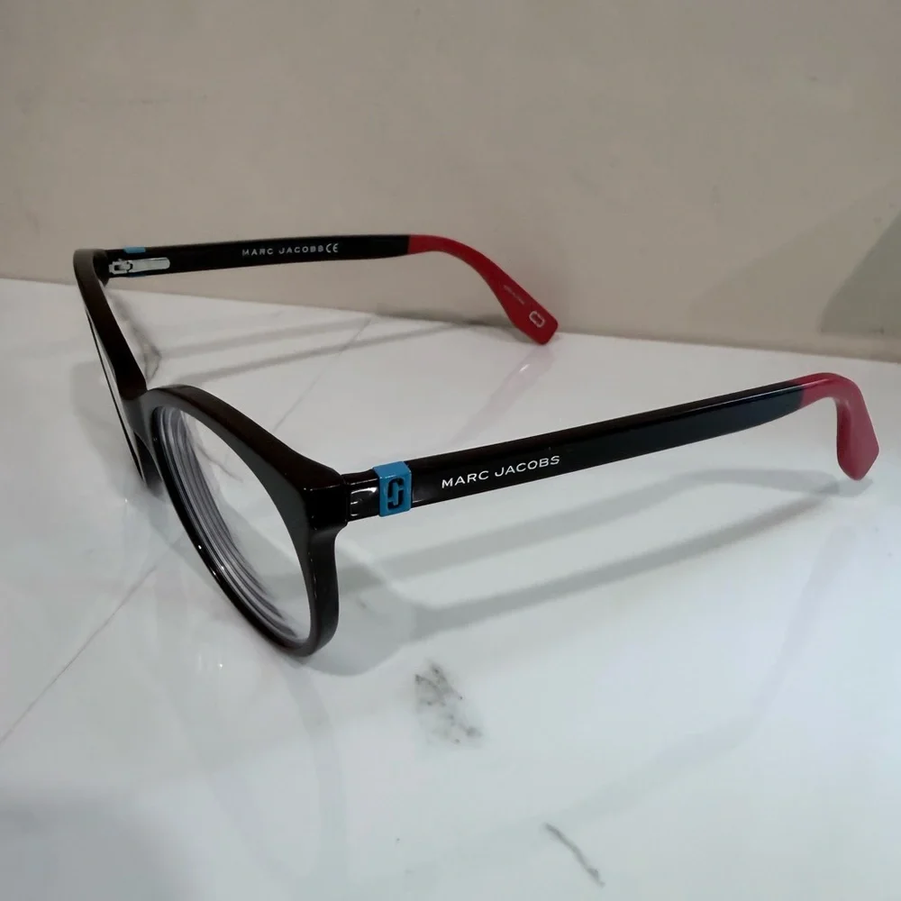 🔥Marc Jacob’s Women's Burgundy Glasses with Red Temples EC 350 LFH 145🔥